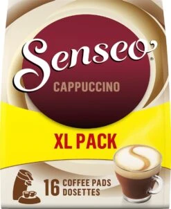 Senseo Cappuccino Koffiepads - 2/9 Intensiteit - 4 X 16 Pads - Voordeelverpakking -Koffie/Drankjes Winkel 981x1200 1