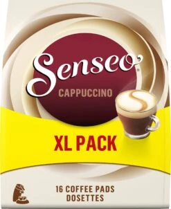 Senseo Cappuccino Koffiepads - 2/9 Intensiteit - 4 X 16 Pads - Voordeelverpakking -Koffie/Drankjes Winkel 982x1200 1