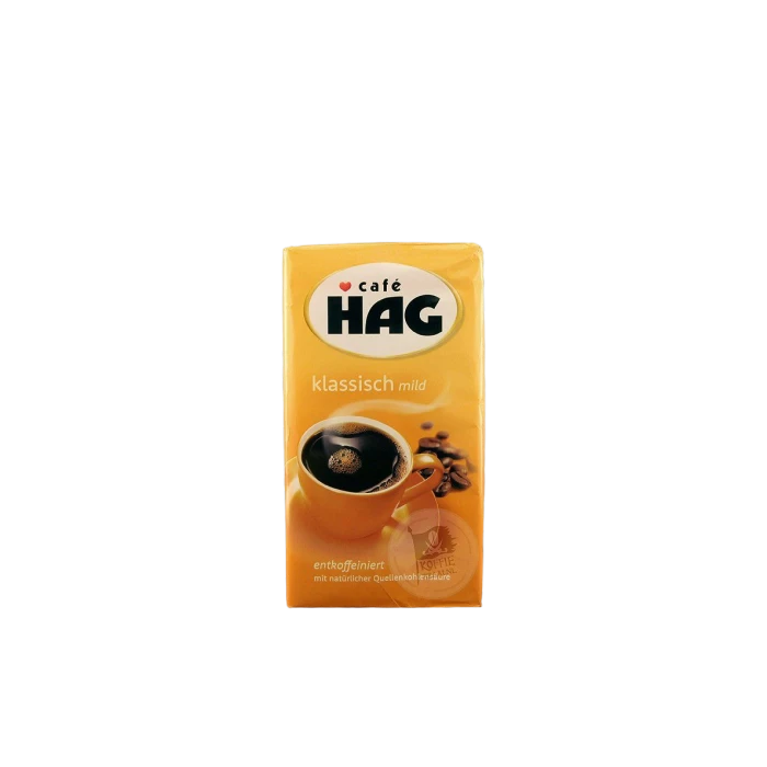 Café HAG Klassisch Mild Koffie CAFEÏNEVRIJ 500 G. 3 Café HAG Klassisch Mild Koffie CAFEÏNEVRIJ 500 G.