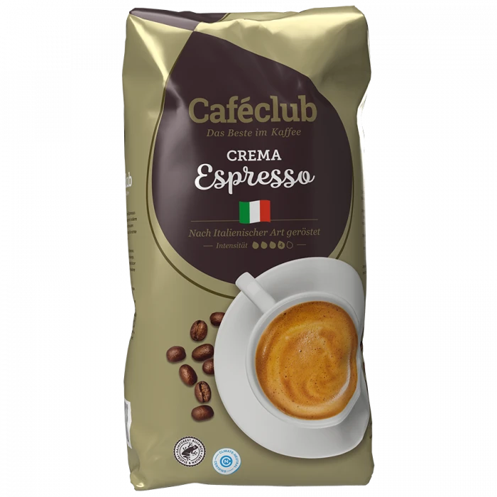 Caféclub Crema Espresso Koffiebonen 3 Caféclub Crema Espresso Koffiebonen