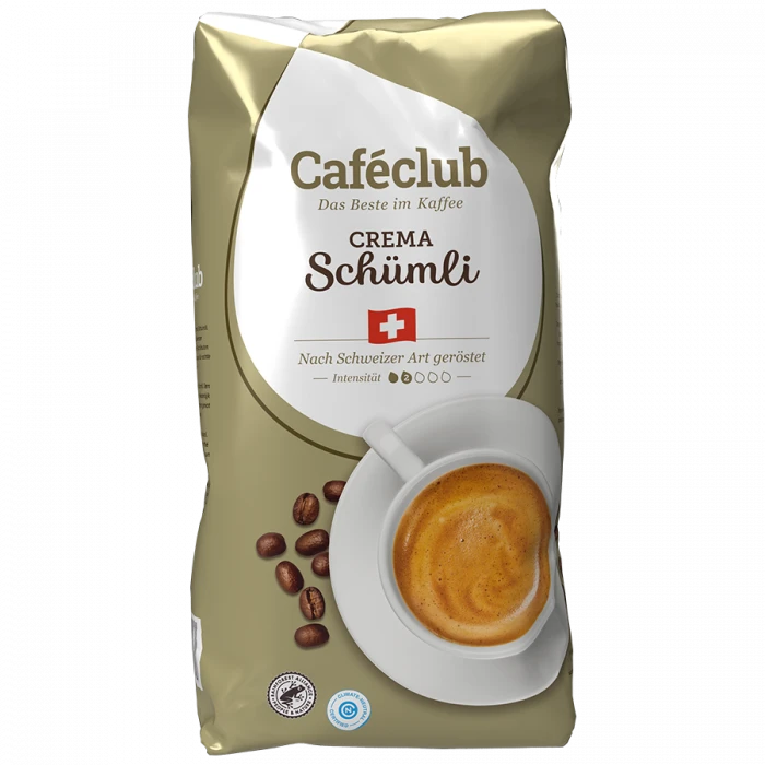 Caféclub Crema Schümli Koffiebonen 3 Caféclub Crema Schümli Koffiebonen