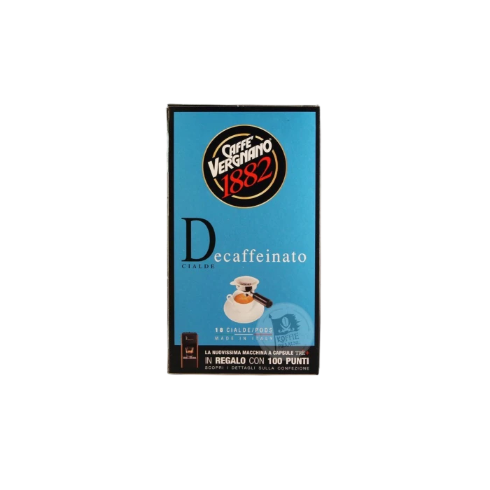 Caffè Vergnano Decaffeinato ESE-servings 18st 3 Caffè Vergnano Decaffeinato ESE-servings 18st