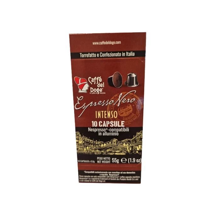 Caffé Del Doge Espresso Nero Koffiecapsules 3 Caffé Del Doge Espresso Nero Koffiecapsules