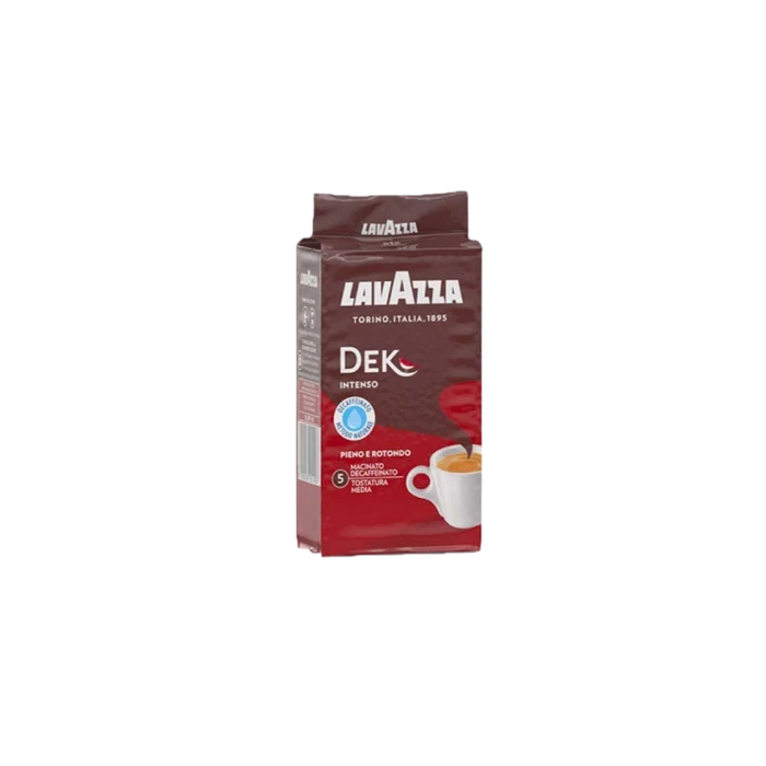 Lavazza Dek Intenso Decaffeinato Koffie CAFEÏNEVRIJ 250 G. 3 Lavazza Dek Intenso Decaffeinato Koffie CAFEÏNEVRIJ 250 G.